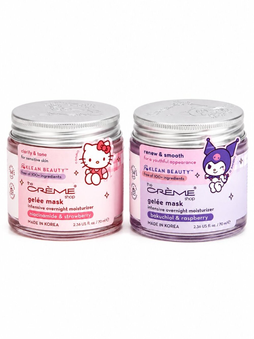 The Crème Shop Gelée Mask Set Feat. Hello Kitty & Kuromi